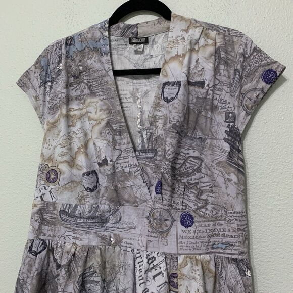 Retrolicious Dress Size 2X Retro Pinup Style - Picture 3 of 10